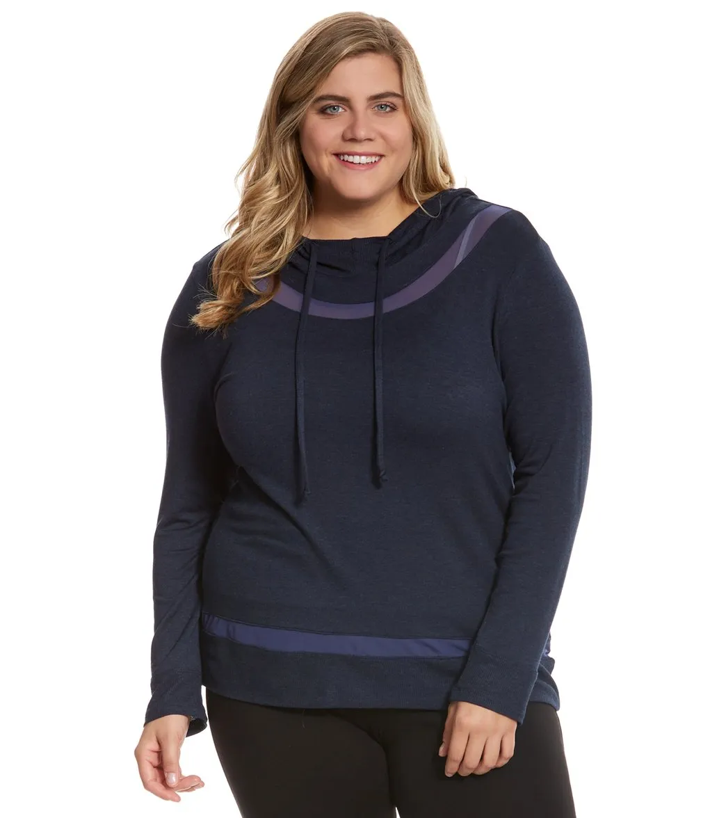 Balance Collection Plus Size Chloe Cowl Long Sleeve Tunic