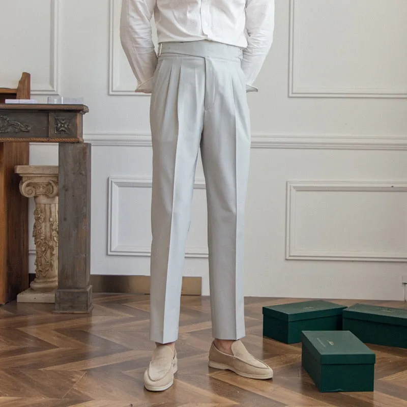 Fashion Gray Mens Dress Pant