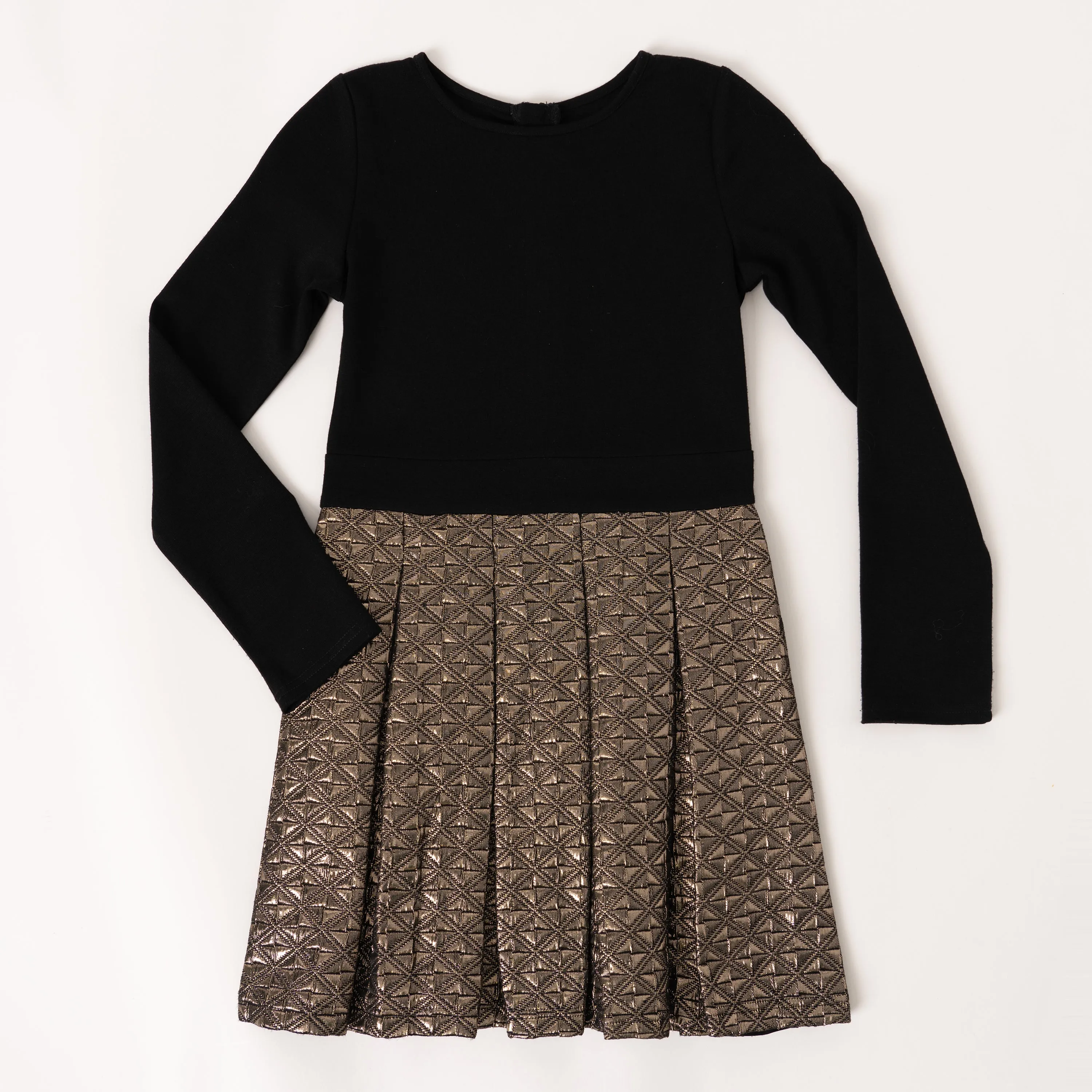 Jacquard lurex party dress