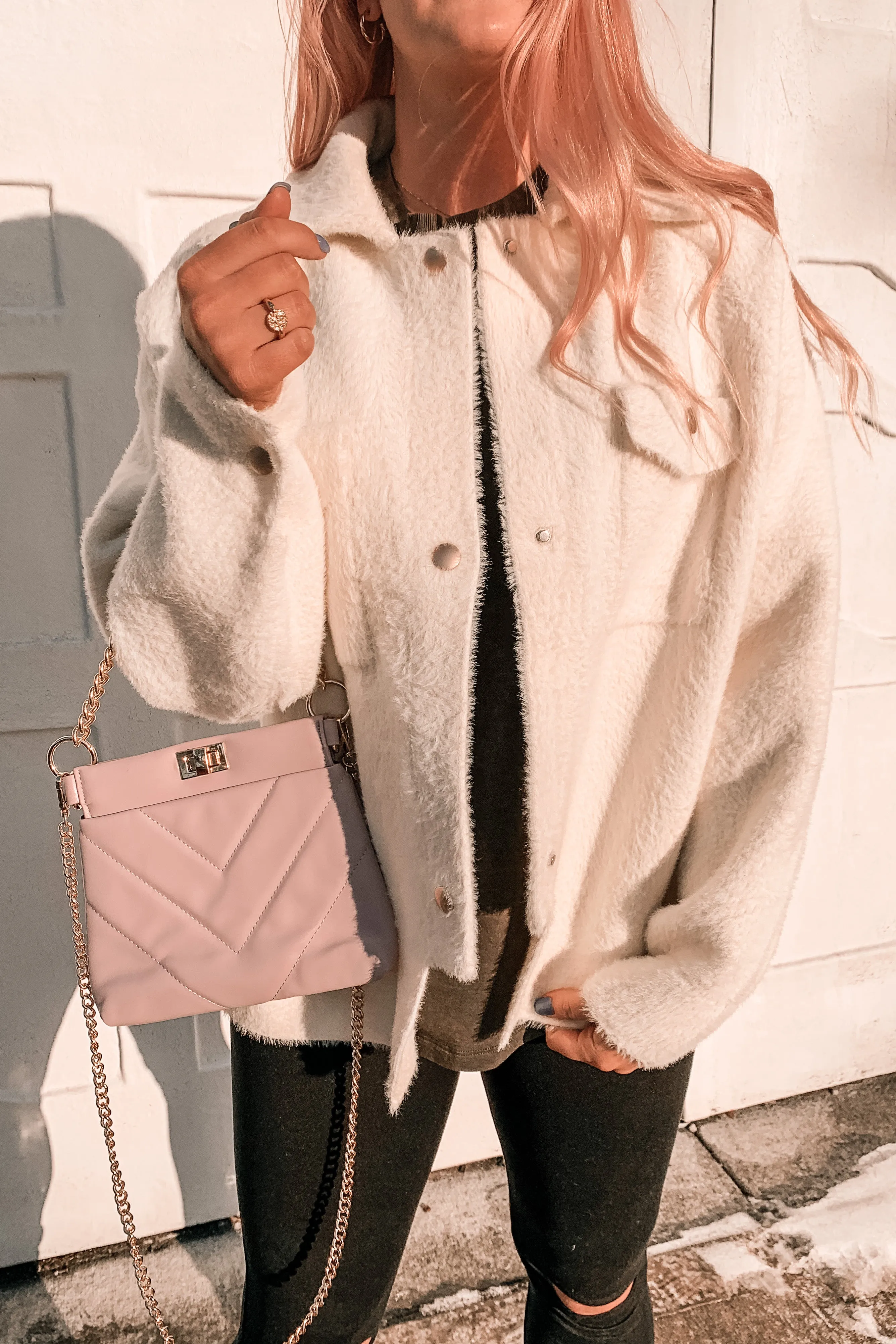 Lavender Lush Handbag