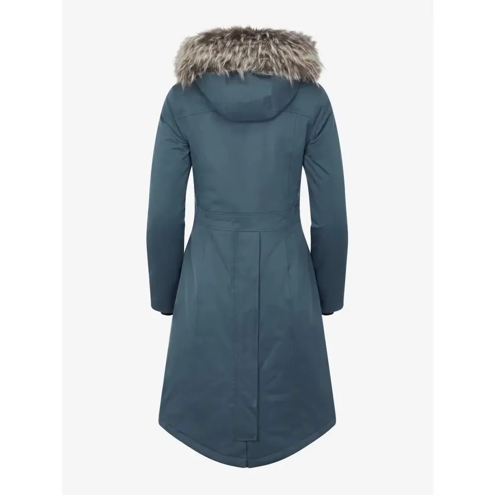 Lemieux Anya Waterproof Riding Coat Petrol
