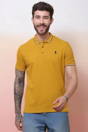 Sevnety7 Yellow Polo T-Shirt